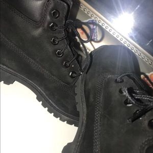 Black Timberland Boots